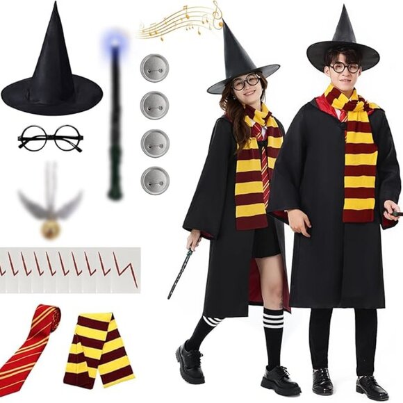 Cosplay Magic Wizard Costume with accessories - BRAND NEW - Picture 1 of 1